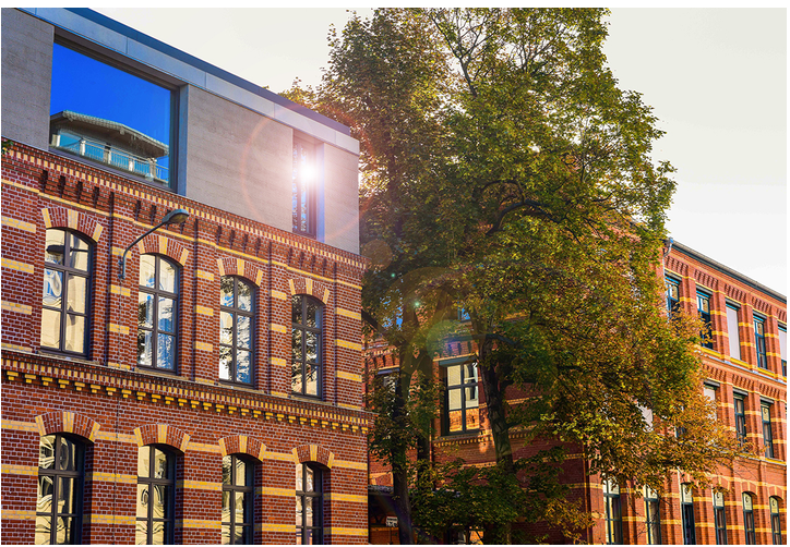 Verlagsgebäude der OEMUS MEDIA AG in der Leipziger Holbeinstraße